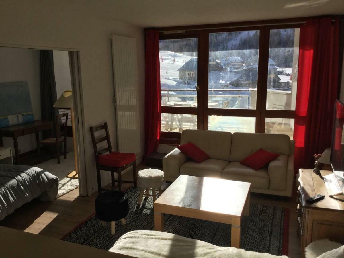 Апартаменти Chaleureux 3 Pieces 50M² Plein Sud Avec Grande Terrasse Au Pied Des Pistes A Ізола-2000 Екстер'єр фото