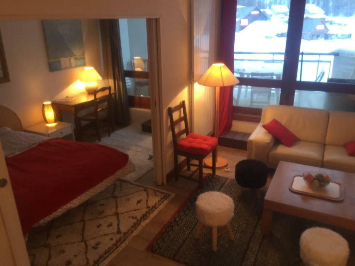 Апартаменти Chaleureux 3 Pieces 50M² Plein Sud Avec Grande Terrasse Au Pied Des Pistes A Ізола-2000 Екстер'єр фото