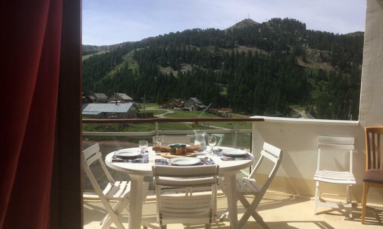 Апартаменти Chaleureux 3 Pieces 50M² Plein Sud Avec Grande Terrasse Au Pied Des Pistes A Ізола-2000 Екстер'єр фото